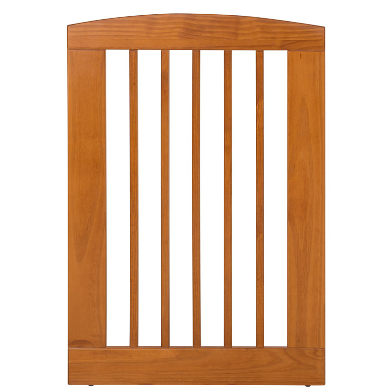 Barrière pour animaux Daniella, Châtaignier, Grand (H 36 po x l 24 po x L 0,75 po)