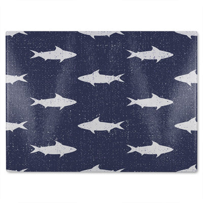 Fish Glass Chopping Board