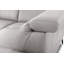 4 Seater Faux Leather and Leather Match Sofa Bed with Storage-1969212622-1969212623
