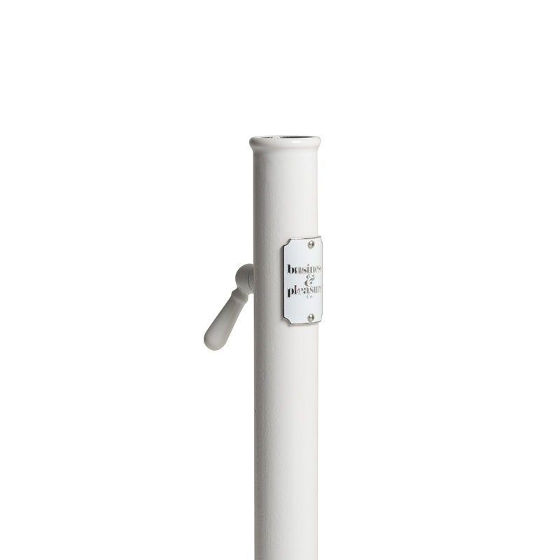 Classic Umbrella Base, Antique White, No