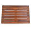 Tapis en bois de teck antidérapant Petties-537128534