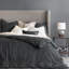 Ensemble de housse de couette en lin Shiloh