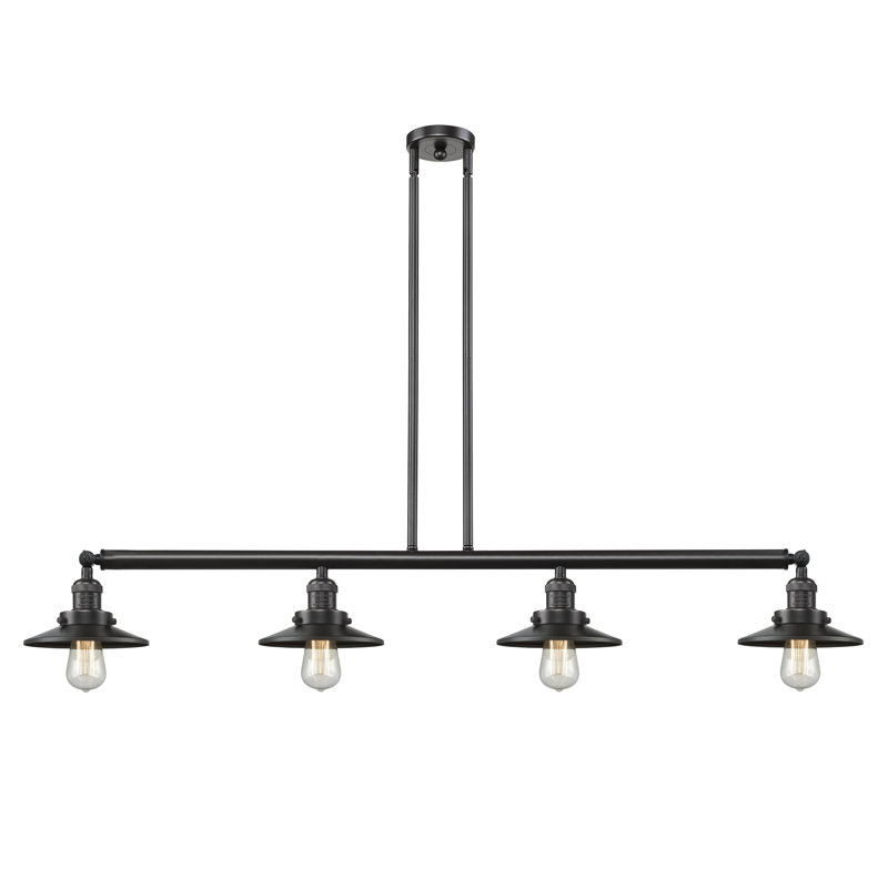 Clintonpark 4 - Light Kitchen Island Pendant, No Bulb Included, Satin Gold