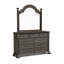 Adames Wood Dresser with Mirror Set-103532506