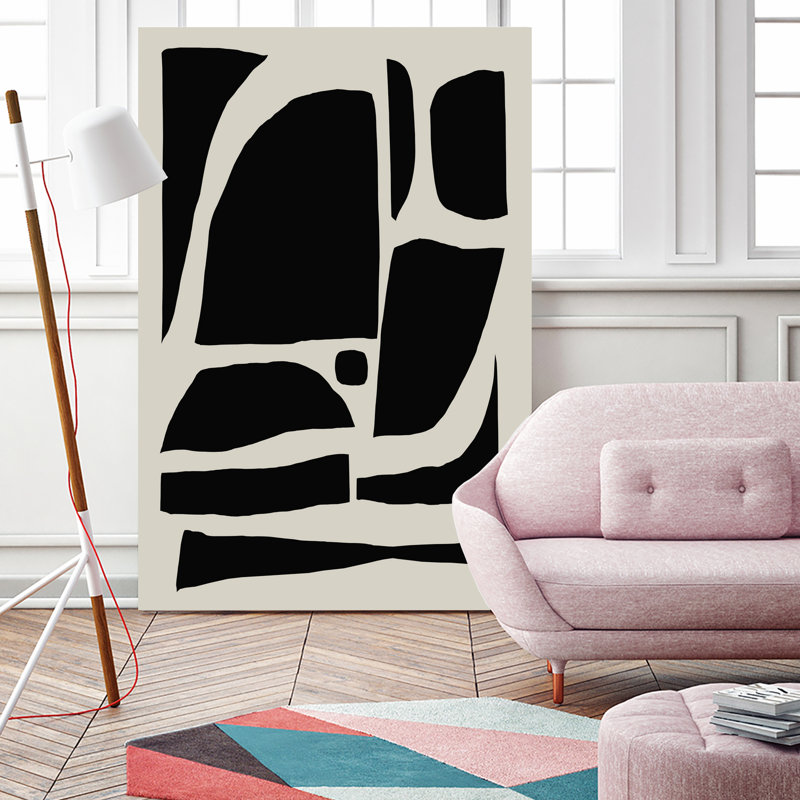 " Pieces ", 72" H x 72" W x 1.5" D