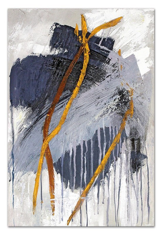 Abstraction - Wrapped Canvas Painting