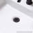 Grid Bathroom Sink Drain with No Overflow-21726986