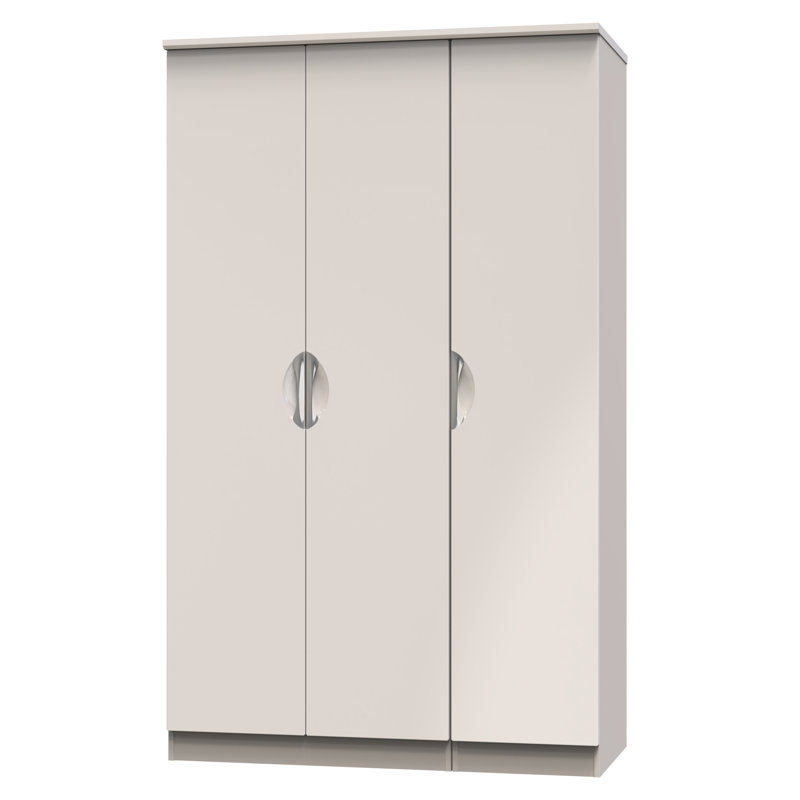 Bhodhini Manufactured Wood Wardrobe, Gloss/Kashmir