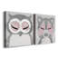 Hibou - ensemble de 2 peintures-269648857-269648853