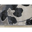 Tapis floral bleu crème, noir et intense Carsen-1908217925