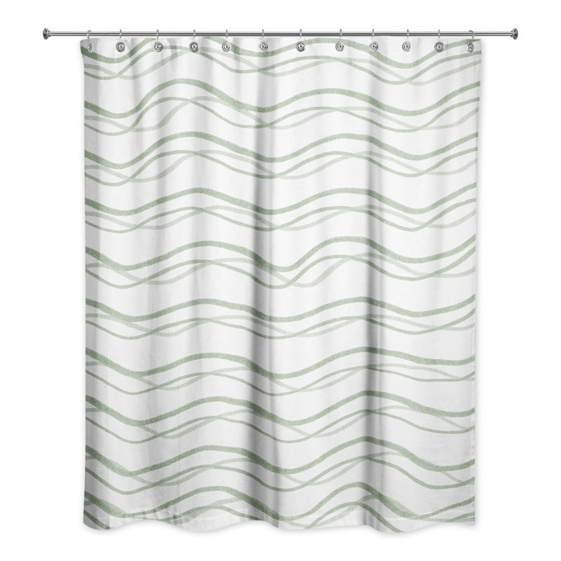Rideau de douche Rulon, Sauge