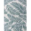 Tapis intérieur / extérieur bleu clair / blanc en polypropylène tissé à la machine Rowdy-724539992