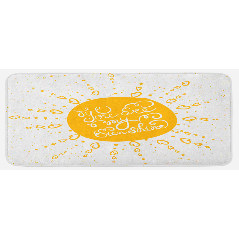 Tapis de cuisine citation