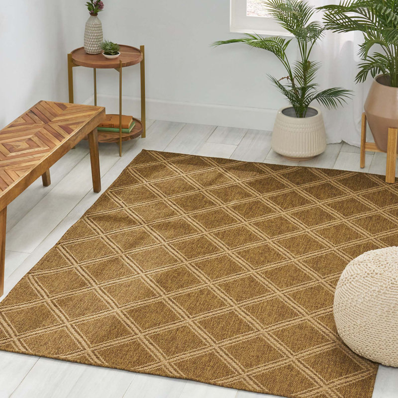 Machine Woven Oriental Area Rug