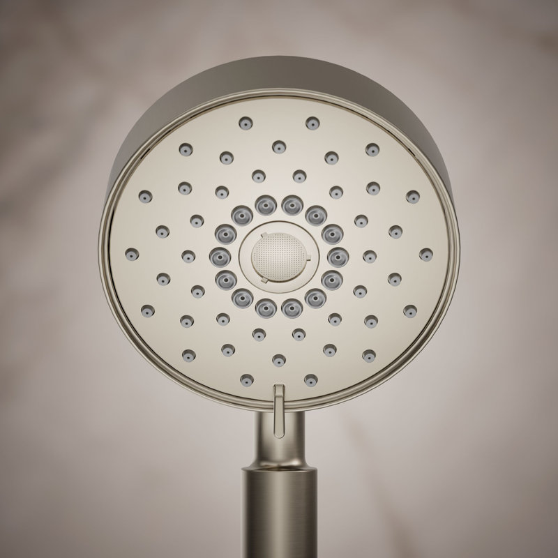 Purist® 2.5 GPM Multifunction Handheld Shower Head with Katalyst Air-Induction Technology, Vibrant Brushed Nickel, 1.75 GPM