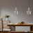 Bell Shaped Glass Pendant Light-789922707