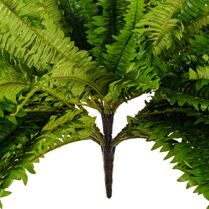 Green Artificial Boston Fern Bush, 56" H x 31" W x 31" D