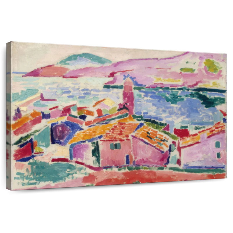 Alvord View Of Collioure, 8" H x 12" W