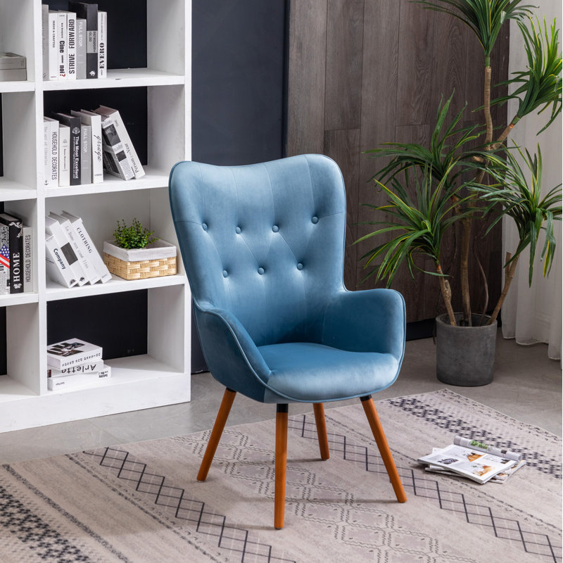 Fauteuil d'appoint Doarnin, Bleu