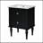 24"Solid Wood Frame Bathroom Vanity Cabinet