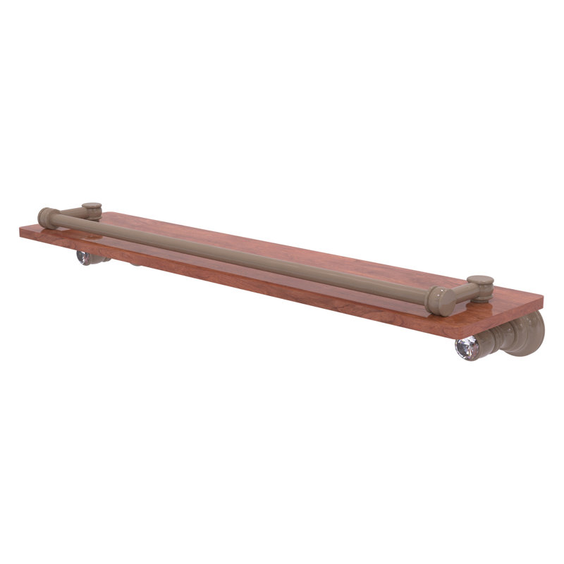 Tablette flottante Carolina, H 3,3 po x l 22 po x P 5,54 po, Beige ombré