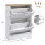 12 Pair Shoe Storage Cabinet