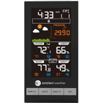  ActiveAir Hygro-Thermometer : Outdoor Thermometers : Patio,  Lawn & Garden