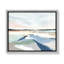 Seaside Day I - Floater Frame, reproduction d'art sur toile-56611539-56611545