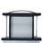 Cosmo 5 Piece Kitchen Appliance Package with French Door Refrigerator 36'' Electric Cooktop Microwave Drawer Wall Mount Range Hood