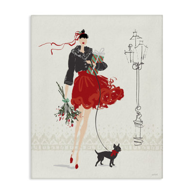 «Holiday Fashionista Girl» par Anne Tavoletti