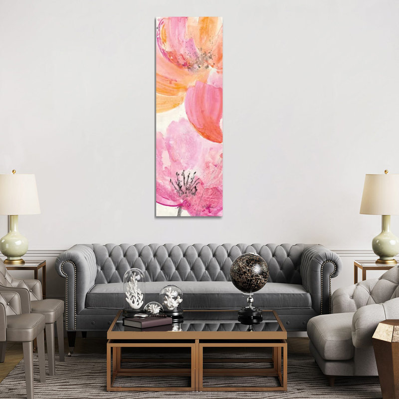 Joyous Panel I by Albena Hristova - Wrapped Canvas Panoramic Painting, 182.88 cm H x 60.96 cm W