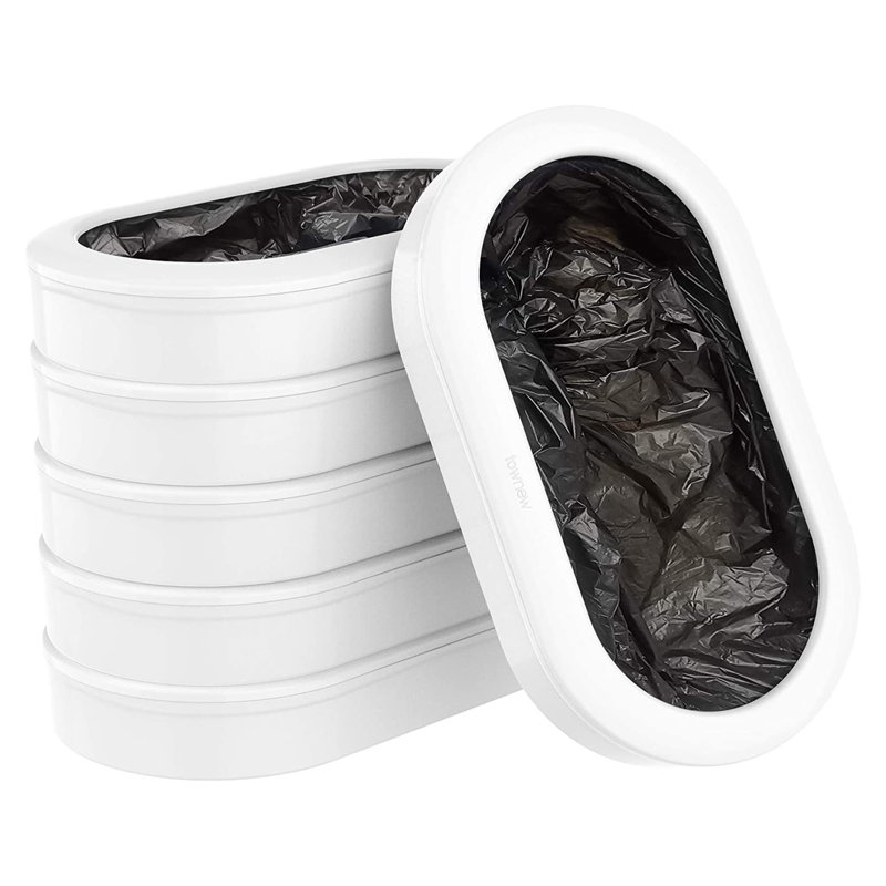 Plastic Trash Bags - 6 Count