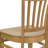 Orlison Vertical Slat Back Wooden Restaurant Chair-17283576-133938424