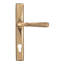 Hammered Newbury Lock Door Handle-56209741