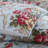  800TC 100% Egyptian Cotton Duvet Cover Set,3pcs Luxury Vintage Red Rose in Light Blue Bedding Set, Aesthetic Botanical Pattern for Bedroom Guest Room Student Dorm All Seasons-128780735-128780730