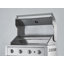 Ensemble d'armoires d'extérieur en aluminium noir 6 pièces avec 3 tiroirs, armoire de barbecue, gril au gaz naturel 33 po et dessus en acier inoxydable 16 po-133083298-133083300-135938523