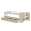 Ianis European Single (90 X 200 Cm) Standard with Storage Included with Trundle Included