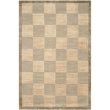Tibetan Shag Green/Beige Area Rug
