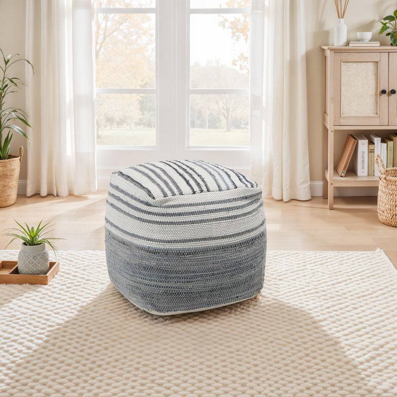 Meira Upholstered Pouf