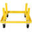 750Lbs Rolling Engine Stand,Adjustable Width And Length, With 2Pcs Buckle Straps,Yellow