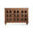 Modern Black Solid Wood Sideboard