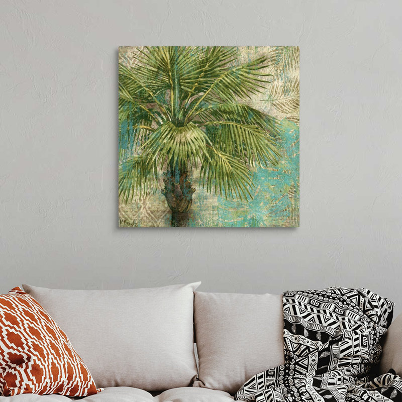 «Aqua Escape I», art mural sur toile, Toile tendue, H 30 po x l 30 po x P 1,25 po