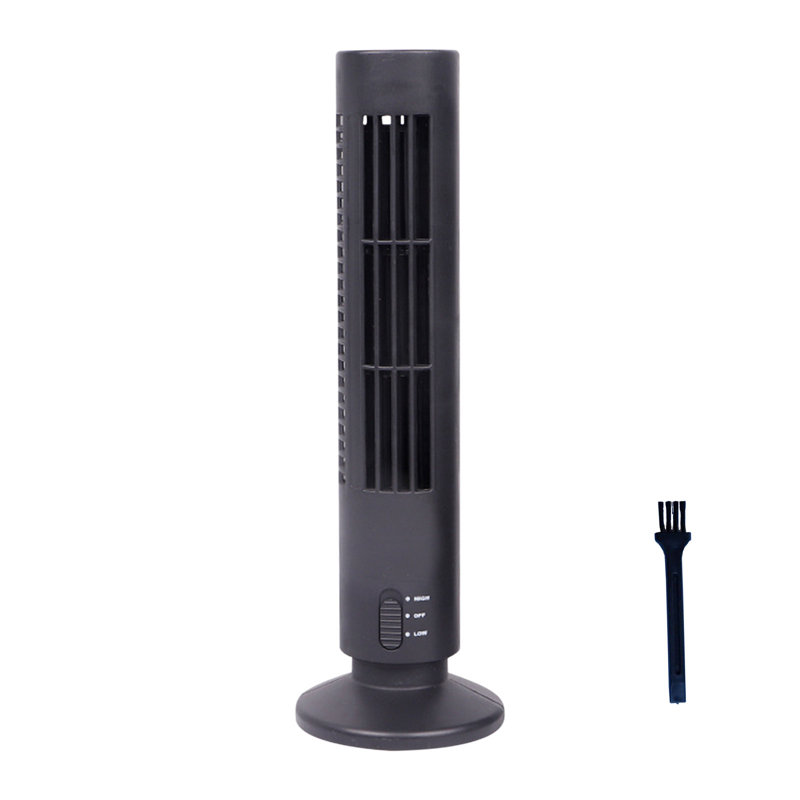 Ventilateur de bureau sans ventilateur USB, Noir