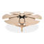 Casual Round Solid Oak Dining Table-1458034134-1458034128