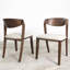 Chaises d'appoint en bois massif Rozella