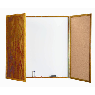 Tableau blanc fermé pour armoire