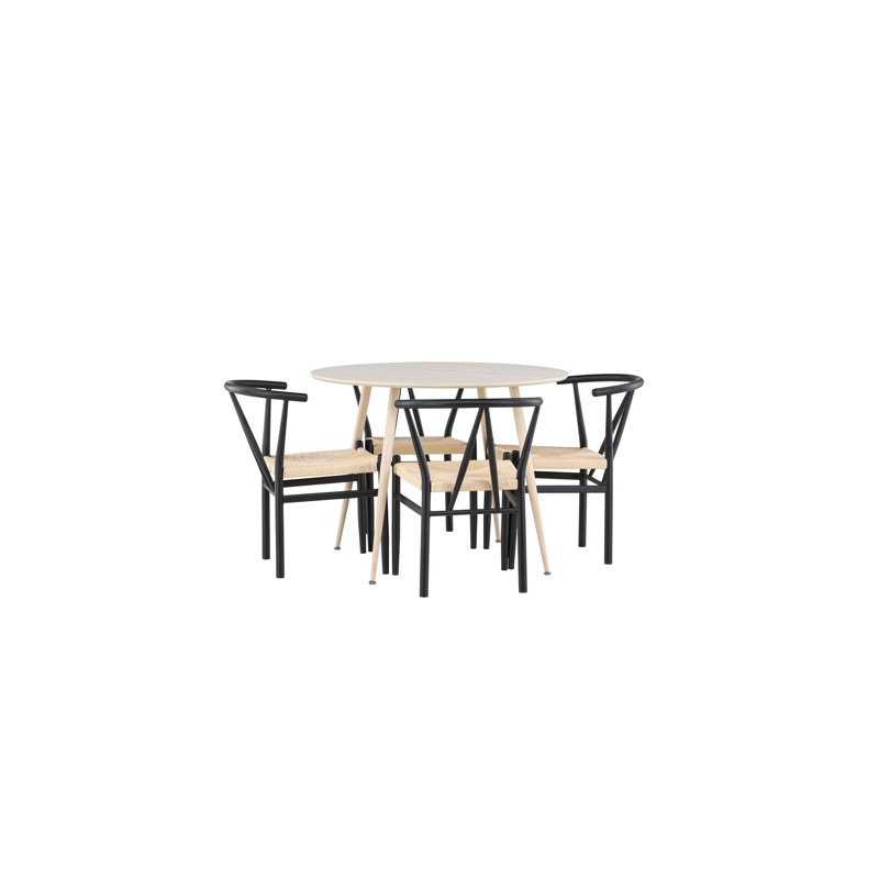 Birck 4 - Person Dining Set