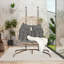 Double chaise à œufs avec support suspendu pour l'intérieur et l'extérieur-192169388