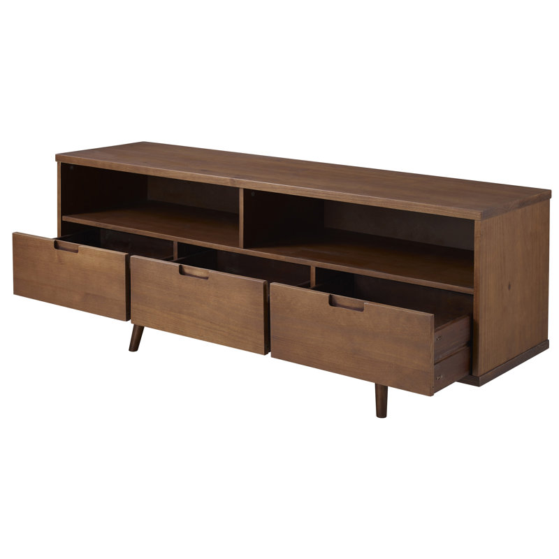 Amy TV Stand for TVs up to 65", Walnut