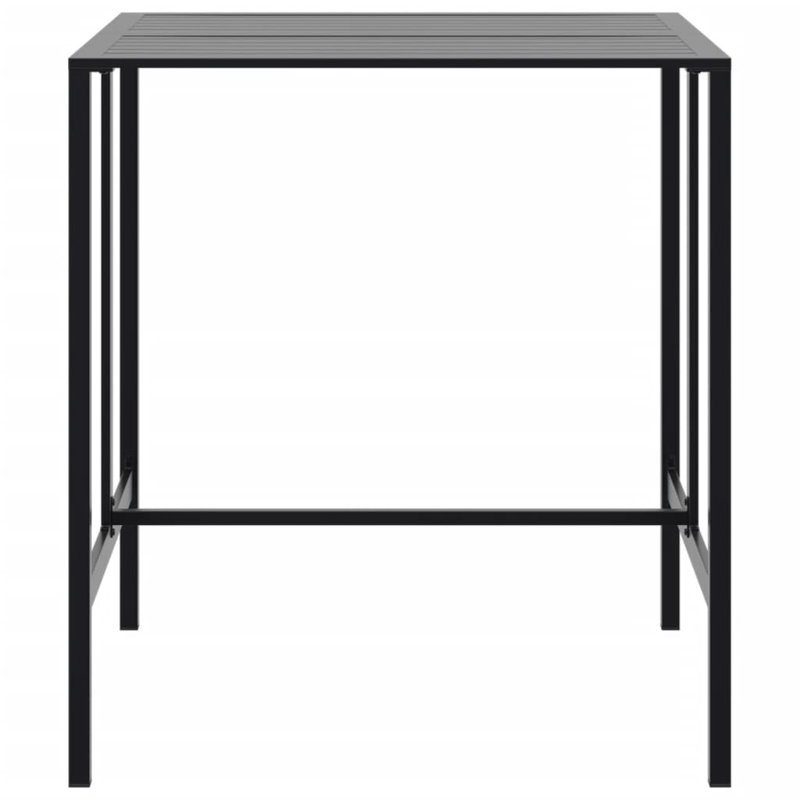 Alexxandra 4 - Person Patio Dining Set with Rectangular Table, 110cm H x 100cm W x 100cm D, 6
